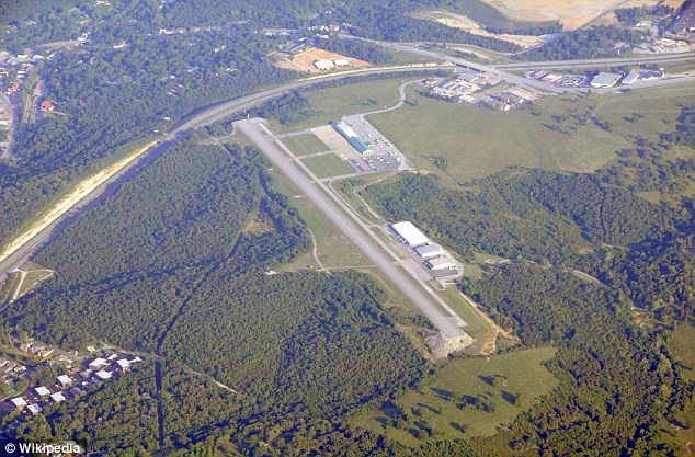 Where they landed: The jet landed at Taney Airport. The runway is half the length of the one at Branson airport