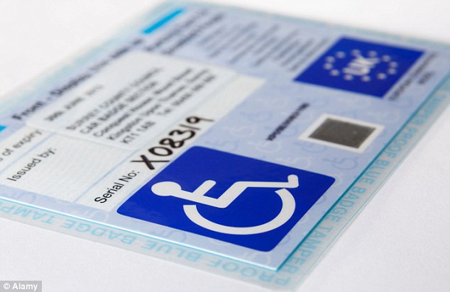 Passes: People applying for 'blue badges' have to go through stringent tests before they are approbved