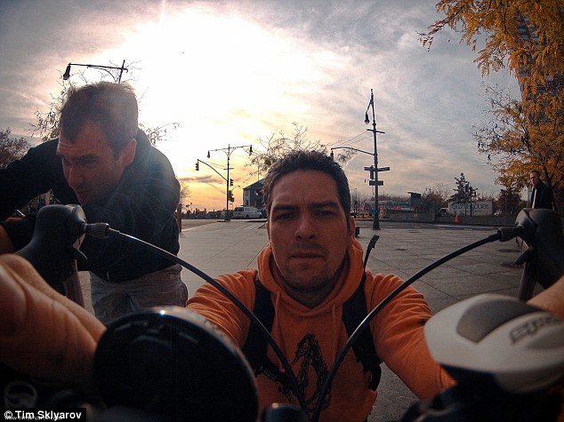 Runner: In addition to being a photographer, Sklyarov is an aspiring runner