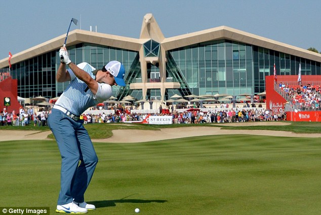 Impeccable: Northern Ireland's Rory McIlroy is also just two shots from the leaders