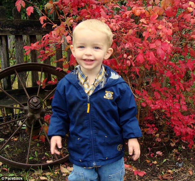 Tragic: 5-year-old Ronan Burgess is one of 20 children to die in this year's flu outbreak