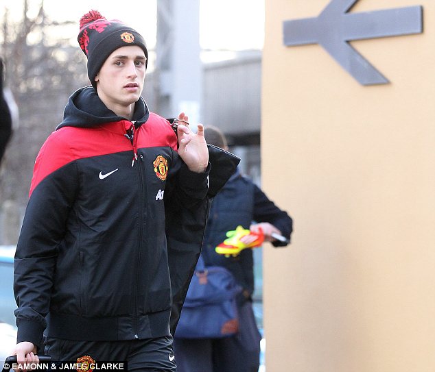 Sensation: Belgian starlet Adnan Januzaj has been one of the bright spots in United's season