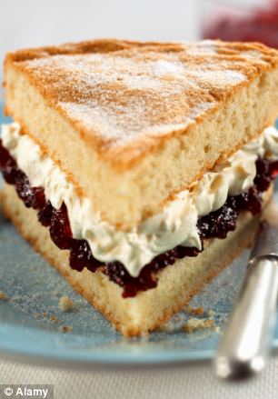 Scientists warn sugary foods like Mary Berry's Victoria sponge release chemicals of euphoria that dull our taste buds