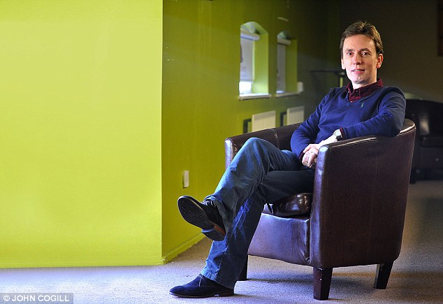 Home comforts: Ken Doherty sits down to talk at his snooker club in Terenure