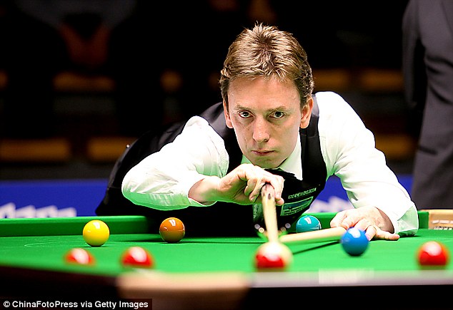 End of an era: Doherty, playing here at the 2013 Australian Open, admits he will have to consider hanging up his cue at some point