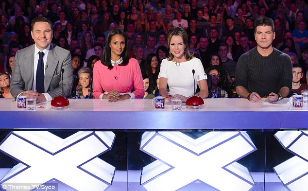 Back in the hot seats: All four judges from last year's series are back