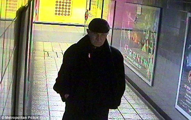 Appeal: CCTV footage of Mr Belea was released to try to trace the 63-year-old man