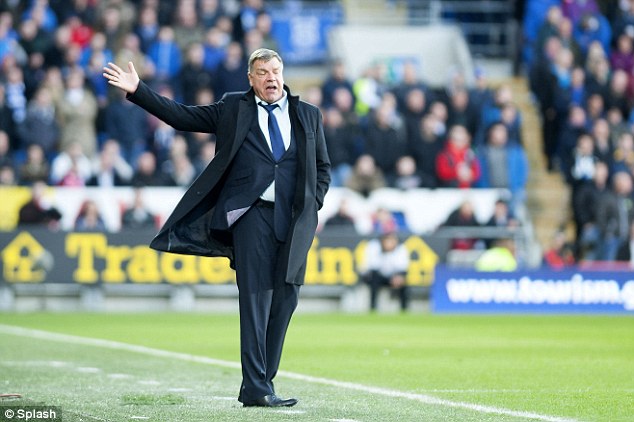 Praise: Sam Allardyce has heaped praise on his £15m man