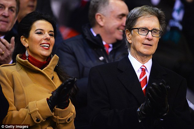 Rare visit: Liverpool owner John Henry was at Anfield to watch the match