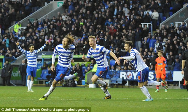 Rare strike: Kaspers Gorkss scored a rare goal to make it 5-0