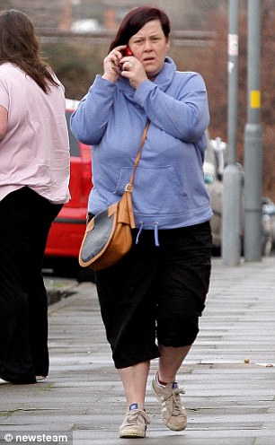 Residents: 'White Dee' who is portrayed on the Channel 4, TV show 'Benefits Street' as the 'mother' figure on the street