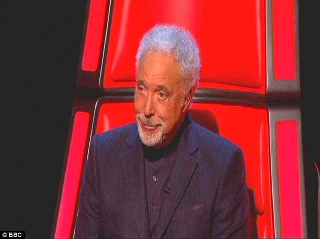 Tom Jones has adopted the habit of benignly telling contestants how much he enjoyed their performance, how good they were, and what fine voices they had - after he had rejected them