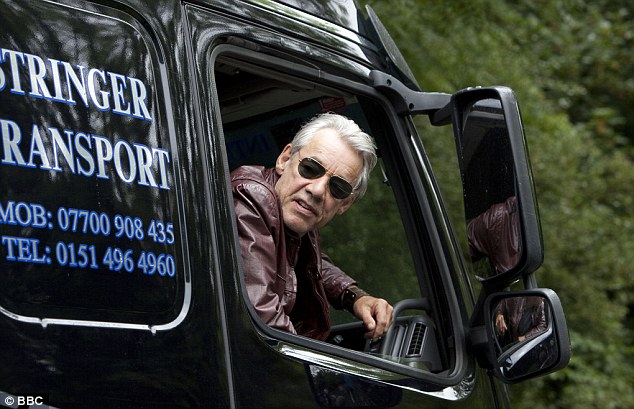 Humour: Pictured in the BBC show Survivors (2010), Emily's father Roger Lloyd Pack became a screen legend