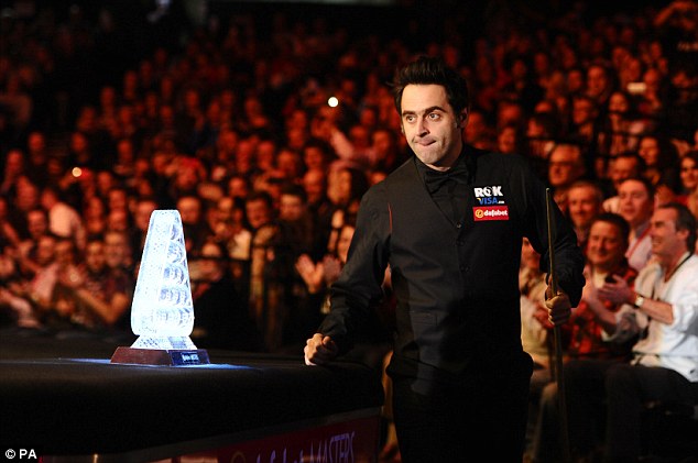 Rocket: Ronnie O'Sullivan beat Stephen Maguire to reach his tenth Masters final