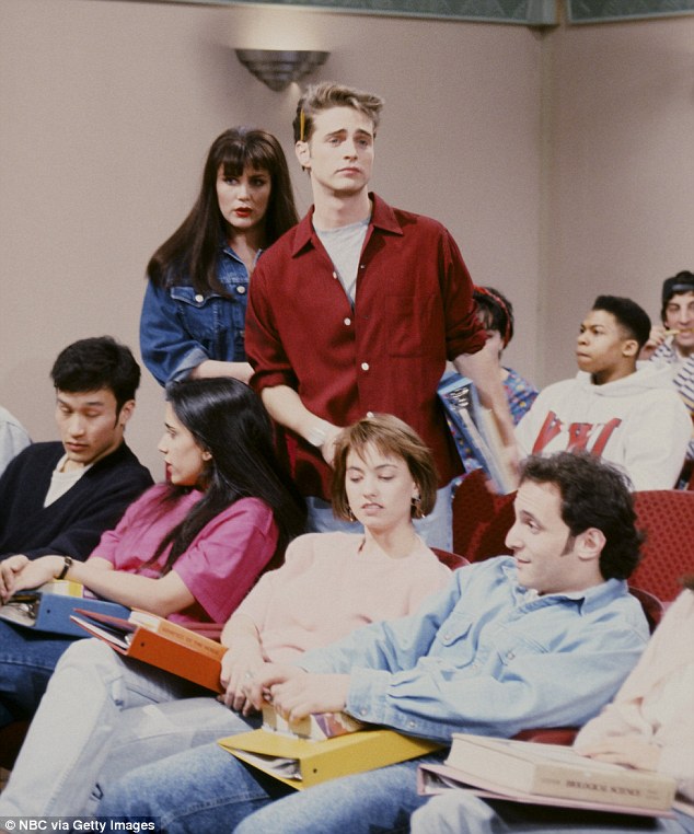 Flashback: Jason was about 22 in this still taken from the hit Fox series Beverly Hills, 90210