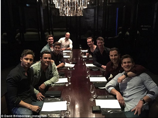 Back together! On Saturday night, the boys reunited for a sit-down dinner, two days after the dramatic finale episode of The Bachelorette aired