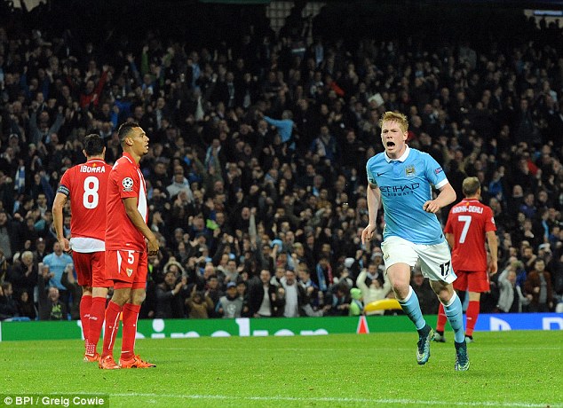 Manchester City's £55m man Kevin De Bruyne showed Sterling the way forward on Wednesday night