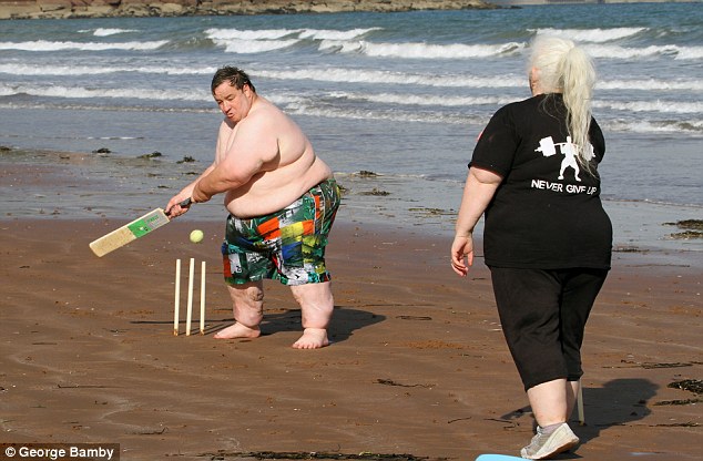 Earlier this month Mr Beer claimed he was hospitalised after suffering a mini stroke just weeks into his first job in four years due to 'overwork'. He now appears fully recovered after he was spotted playing cricket