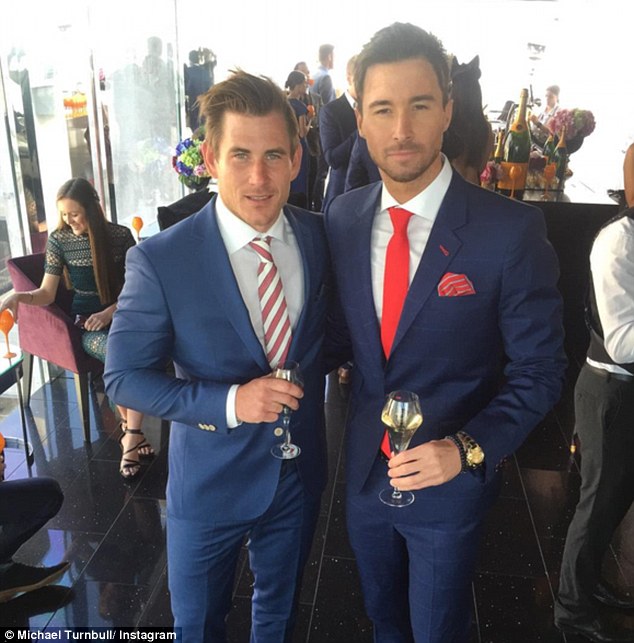 Bromance! The TV star, who came runner up on the latest Channel Ten dating series, took to Instagram to share a picture of himself with Dave