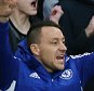 Chelsea Bench including John Terry  and Pato right  celebrate Opening Diego Costa Goal 1-0 during the FA Cup 5th Round match between Chelsea and Manchester City  played at Stamford Bridge  London on February 21st 2016