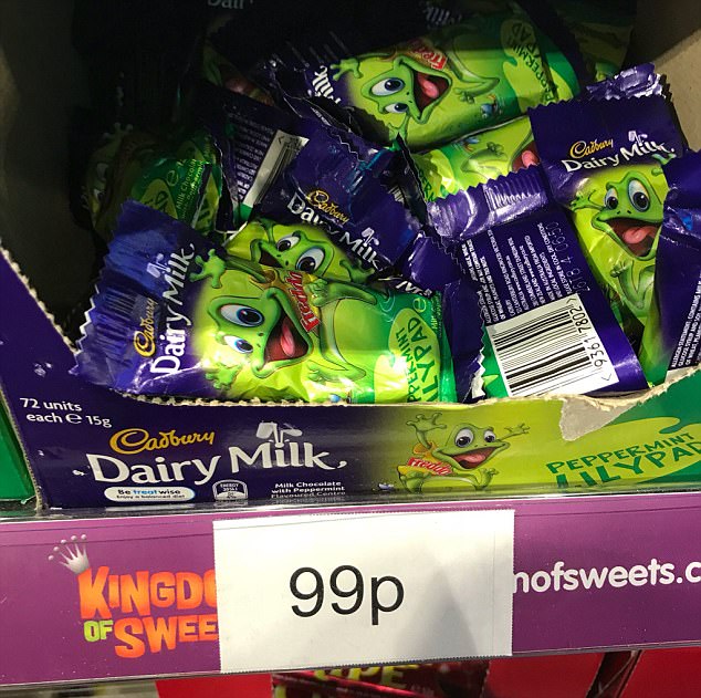 Kingdom of Sweets is selling an Australian version of the sweets for 99p - almost 10 times the classic 10p price for Freddos