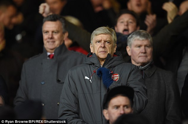 Arsene Wenger's men are struggling in the league and are five points outside the top four