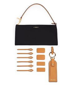 Extra Accessories, Tumi Bags, Leather Luggage Tag, Leather Luggage, Leather Accents, Day Bag, Zip Pouch, Luggage Tag