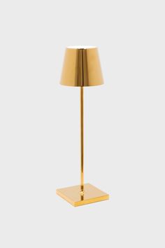 Glossy Gold Poldina Pro Table Lamp Warm Lighting, Cordless Lamps, The Venetian, Tabletop Accessories, Led Table Lamp, Italian Design, Table Top, Indoor Outdoor, Do It