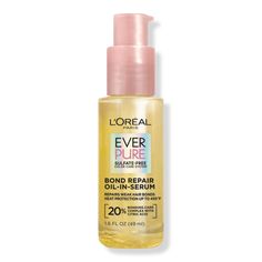 EverPure Bond Repair Oil-in-Serum for Hair Strength and Shine - EVERPURE BONDING OIL 1.6FLOZBenefitsProtect your hair, reinforce weakened bond, and perfect future damage, with the Everpure Bond Repair Oil-in-Serum + Heat Protectant!Hydrate dry, damaged while leaving your hair 7x stronger.Formulated with citric acid, protect you hair from future damage with up to 450 degree Fahrenheit heat protection, reduce frizz, and leaves hair looking shiny, smooth and healthyFor moisturized, hydrated hair with a non-greasy finish, perfect for all hair typesFormulated without sulfates, sodium lauryl sulfates, parabens, added phthalates, gluten ingredients, DMDM Hydantoin, and dyes. Always vegan, color caring, and powered by science.Ever Pure Bond Repair Oil-in-Serum for damaged, chemically-processed, bl Burr Basket, Bonding Oil, Hair Oils, Weak Hair, Heat Protectant, Hydrate Hair, Sodium Lauryl Sulfate, Best Oils, Hair Maintenance