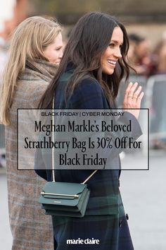 The royal family-beloved brand rarely hosts a sale, but Meghan Markle's go-to East/West Mini bag by Strathberry is already discounted for Black Friday East West, Meghan Markle, Royal Family, Black Friday, Black