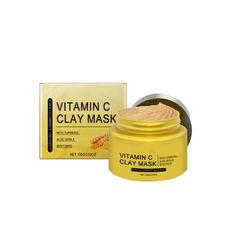 Vitamin C Clay 10 Minutes For Dark Skin Care Deep Cleansing Pores Facial Improves Uneven Tone Post Visibly Brighten Features: AND EVEN SKIN IN 10-MINUTES: In a consumer perception study of subjects strongly that skin looked more and after 12 applications over 28 days. Skin Care. Formulated with a proprietary botanical blend of Vitamin C-rich Kakadu , Desert Lime, and our , this formula significantly illuminates the skin and dimishes the appearance of dark marks overtime. STUBBORN DARK MARK CORRE Face Mask Clay, Turmeric Vitamins, Hydrating Face Mask, Clay Face Mask, Clay Face, Clay Mask, Glowing Complexion, Dark Mark, 28 Days