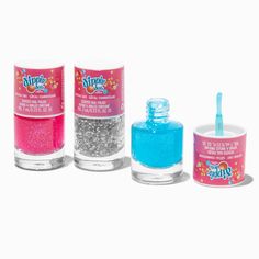 Dippin' Dots® Claire's Exclusive Scented Nail Polish Set - 3 Pack Bottles Aesthetic, Claire's Nails, Dippin Dots, Ice Cream Brands, Nail Polish Bottles, Nail Polish Set, Nail Polish Sets, Fashionable Jewelry, Nail Polishes