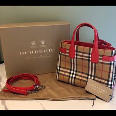 New With Tags, Includes Tags, Dust Bag And Gift Box Burberry Aesthetic, Princess Of England, Burberry Tote, Burberry Vintage, Christian Grey, Goat Leather, Burberry Bag, Gigi Hadid, Womens Tote Bags