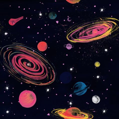 pinterest: aestheticmaybe Planets, Stars, Iphone, The Solar System, The Night Sky, Solar System, Night Sky, The Sky, Solar