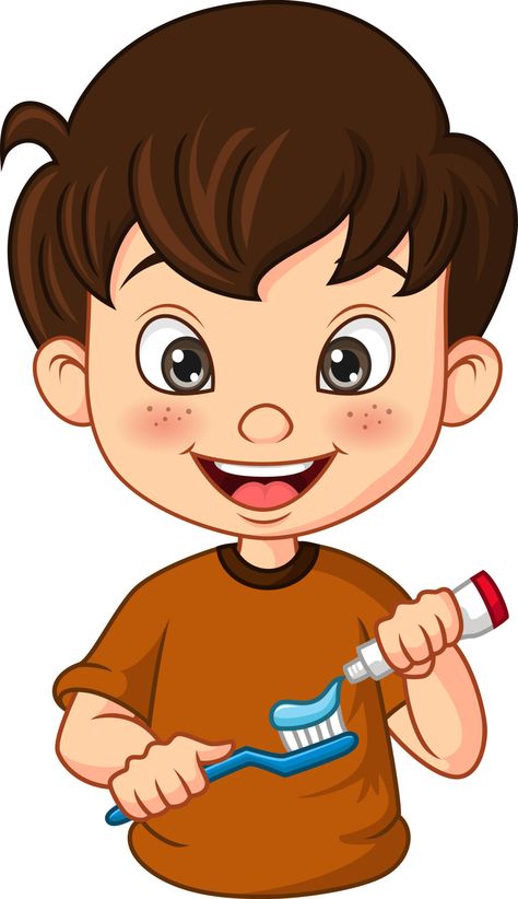 Download the Cute little boy brushing teeth with toothpaste 5113093 royalty-free Vector from Vecteezy for your project and explore over a million other vectors, icons and clipart graphics! Brush Teeth Clipart, Teeth Clipart, Cloud Stencil, Pasta Dental, Brush Your Teeth, Brush My Teeth, Star Chart, Kids Clipart, Cityscape Photos