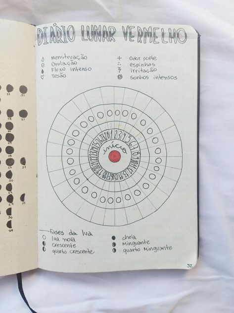 Ciclo menstrual – Diário lunar vermelho – Flores  CO Menstrual Journal, Moon Chart, Diy Agenda, Moon Mandala, Red Tent, Bullet Planner, Moon Cycles, Bullet Journal School, Bujo Inspiration