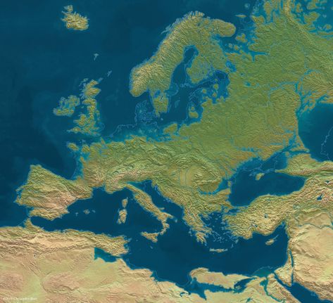 World with a 100 meters sea level rise - Vivid Maps Arctic Sea, Geography Map, Tom Y Jerry, Agricultural Land, History People, Sea Level Rise, Europe Map, Alternate History, Fantasy Map