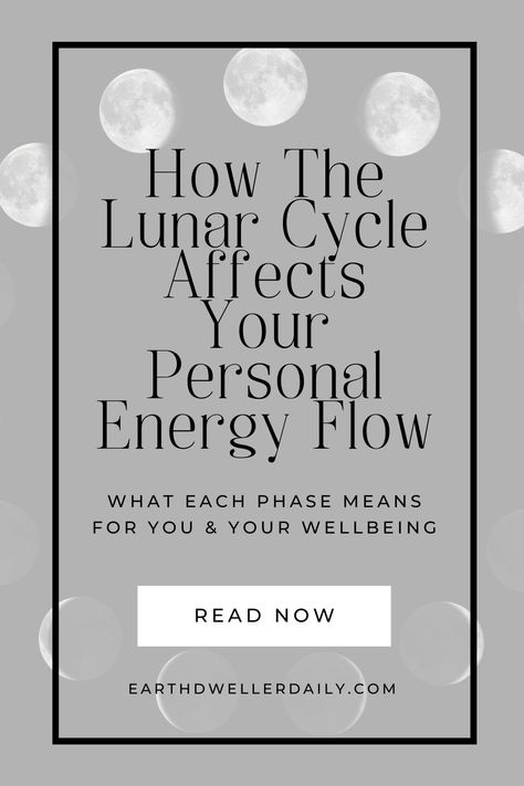 The lunar cycle is a beautiful case study of how our personal flow of energy can be affected by the power of nature. Each of the 4 phases affect us differently, especially as women. Read this article to learn how each of the moon phases shifts how we feel and how to plan your life according to the rhythms of nature. Nature, Lunar Energy, Plan Your Life, Moon Cycle, Personal Energy, The Ego, Lunar Cycle, Moon Cycles, Mindfulness Activities