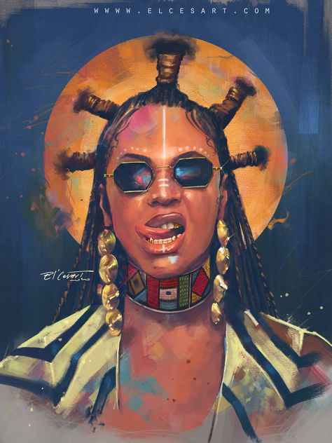 Beyonce Black Is King, Album Illustration, Beyonce Art, Black Is King, Queen Beyonce, Quotes Queen, May The Fourth Be With You, May The Fourth, Afrocentric Art