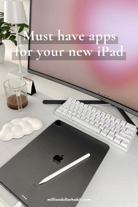 Must-Have iPad Apps for Your New iPad in 2024 Organisation, What Apps To Have On Your Ipad, Things To Use Ipad For, Best Calendar App For Ipad, Best Apps For Ipad Free, Using Ipad For College, Ipad Calendar App, Ipad For Productivity, Ipad Tips And Tricks Student