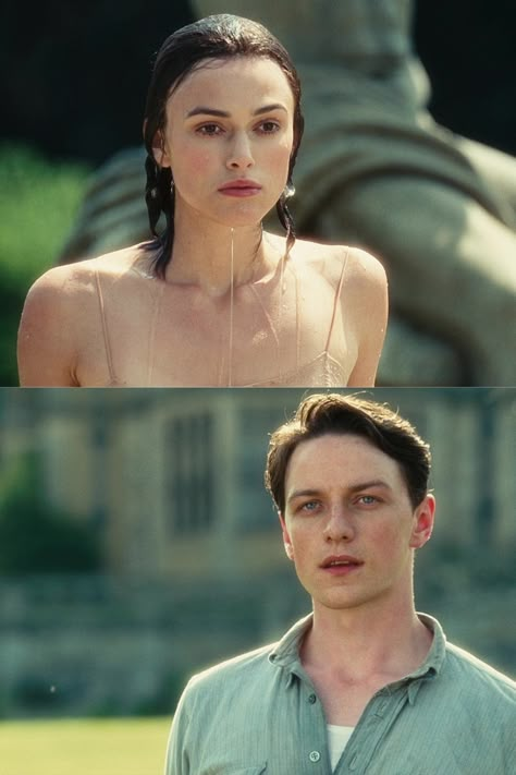 Atonement Movie, The Eyes Chico, Septième Art, Photographie Portrait Inspiration, Atonement, Film Inspiration, James Mcavoy, Movie Couples, Cinema Movies