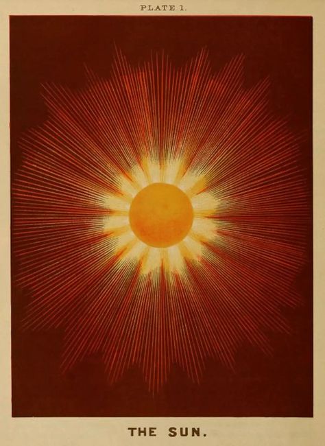 The Celestial Archive Advent Calendar - Flashbak Yellow, Sun, The Sun, Orange, Red