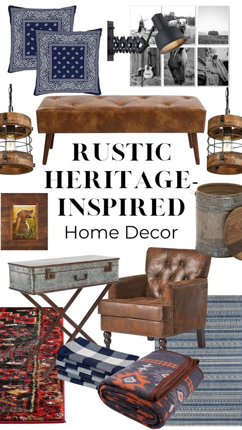 Rustic Heritage Home Decor – Inspired by my Visit to Ralph Lauren Ralph Lauren Cabin Decor, Ralph Lauren Equestrian Style Home, Western Ralph Lauren Aesthetic, Hunting Lodge Interiors Rustic, Ranch House Decor Rustic, Ralph Lauren Americana, Ralph Lauren Home Living Room, Ralph Lauren House, Basement Rooms