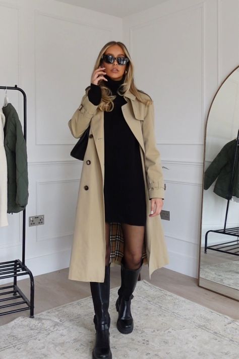 Casual Trench Coat Outfit, Trent Coat, Fall Weather Outfits, Trench Outfit, Trench Coat Outfit, Europe Outfits, Trench Coat Style, Paris Outfits, Coat Outfits