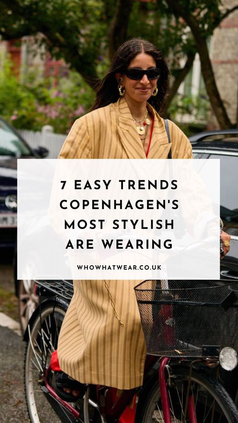 Copenhagen Fall Street Style, Creative Outfit Ideas Street Styles, Copenhagen Womens Fashion, London Street Style Spring 2025, Scandinavian Fashion Shoes, Spain Street Style Winter, Copenhagen Mom Style, Danish Street Style Summer, Copenhagen Capsule Wardrobe