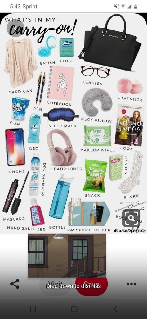 Nyc Trip Essentials, Schul Survival Kits, Trip Essentials Packing Lists, Travel Backpack Essentials, Road Trip Bag, Road Trip Kit, Carry On Essentials, Packing Essentials List, Travel Packing Checklist