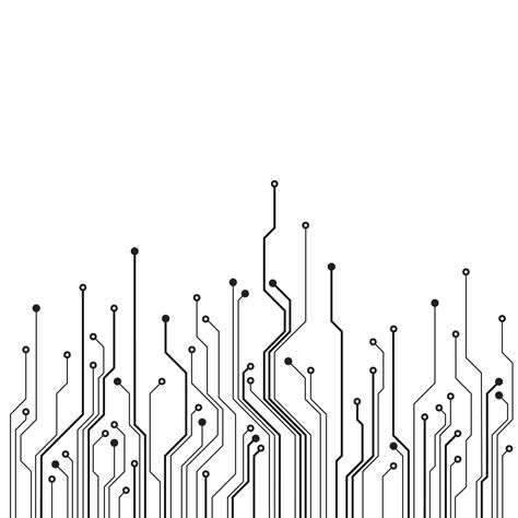 Ict Logo, Circuit Board Tattoo, Technology Design Graphic, Abstract Science, Circuit Board Design, Science Icons, Graphic Design Tutorials Learning, Page Layout Design, Vector Technology