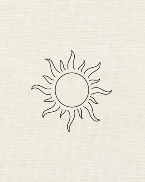 Sun On Back Tattoo, Dark Sun Tattoo, Sun Tattoos For Women, Sunshine Tattoo Small, Simple Sun Tattoo, Tattoo Sonne, Wörter Tattoos, Sun Tattoo Small, Maching Tattoos