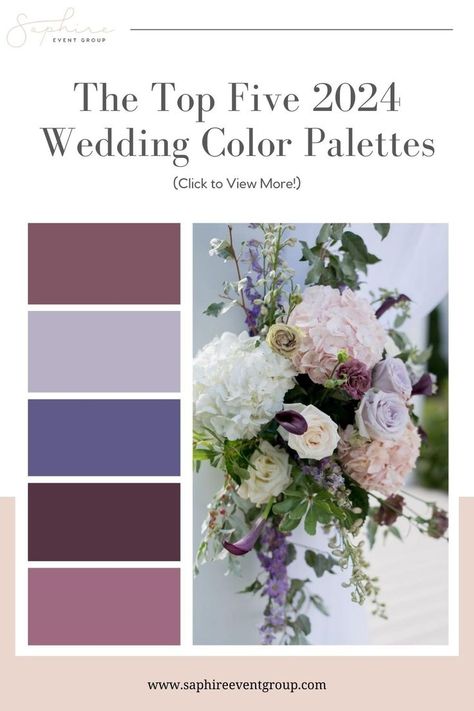 Wedding Color Palettes, Mismatched Bridesmaid Dresses, Wedding Color Inspiration, Baby S Breath, Romantic Colors, 2024 Wedding, Wedding Color Palette, Wildflower Wedding, Rose Photography