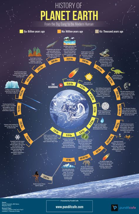 Planet Infographic, Earth Infographic, Planet Facts, Molten Rock, History Of Astronomy, Project Poster, History Of Earth, History Infographic, Astronomy Facts